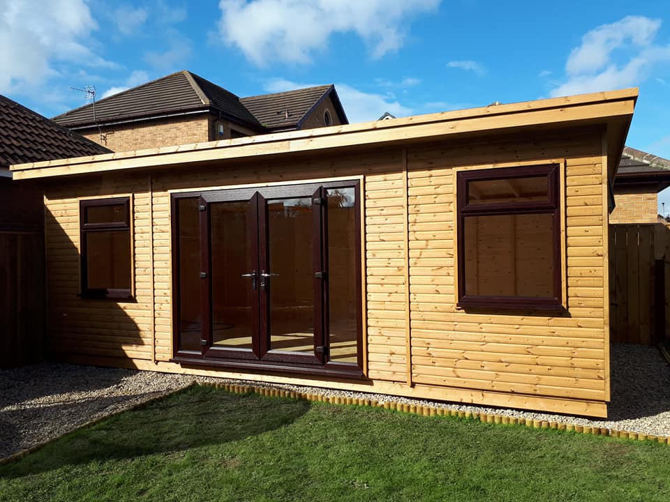 Timber garden room