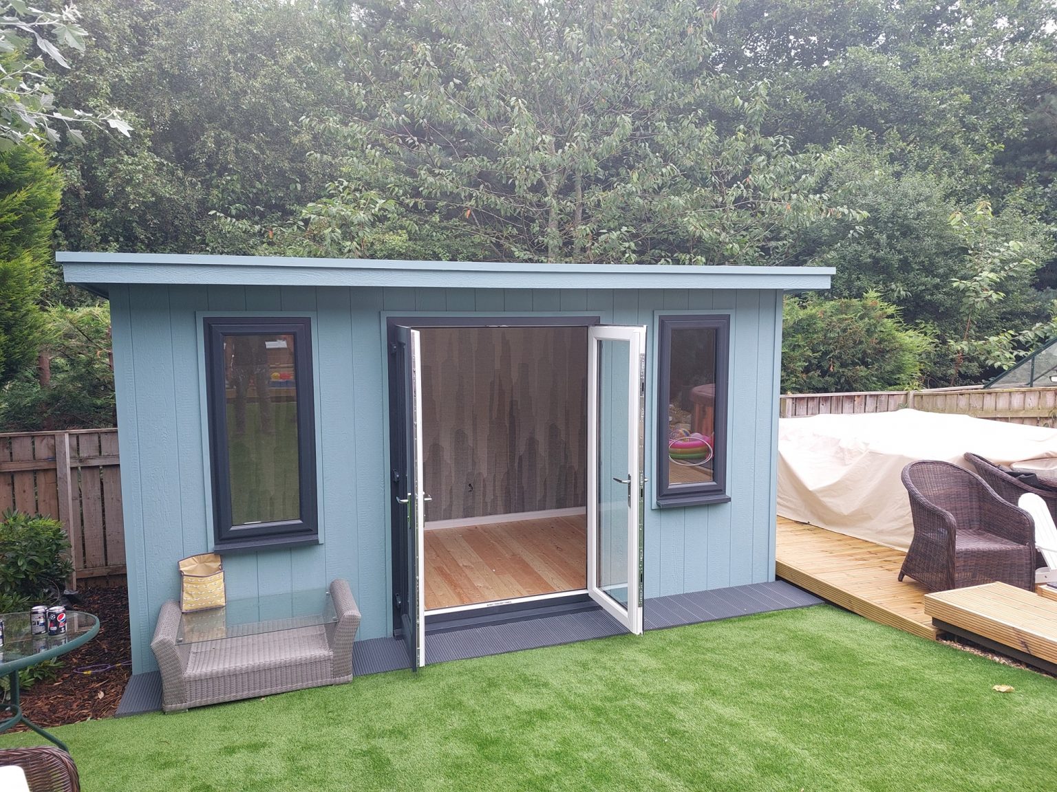 Garden Room insulated and lined