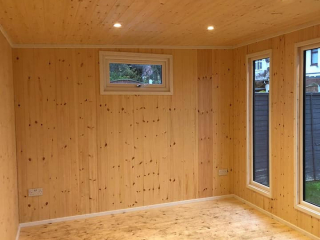 Redwood vertical extended tongue and groove