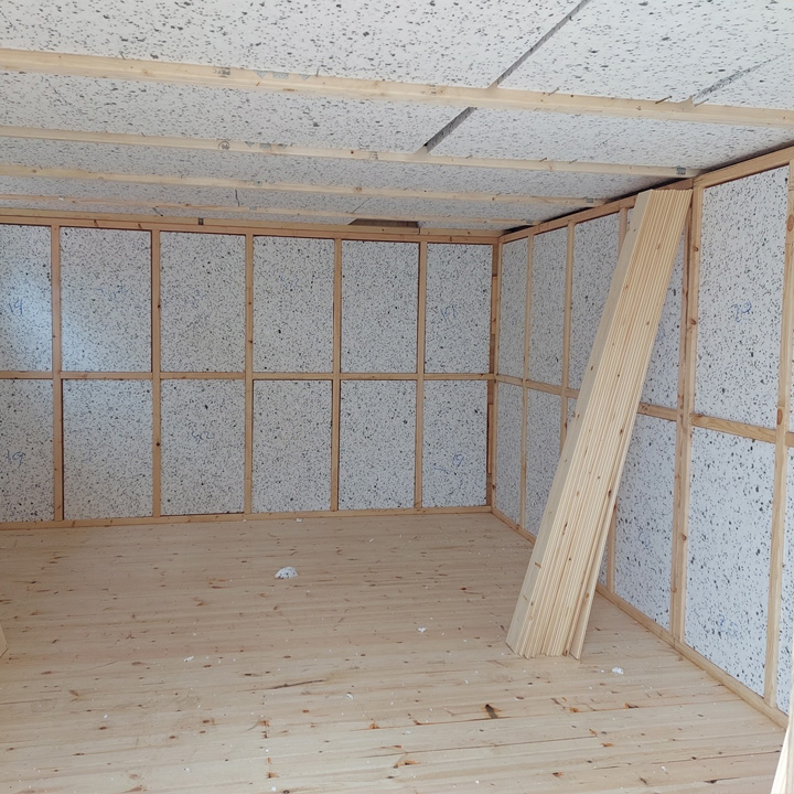 Insulated garden room Insulated garden room