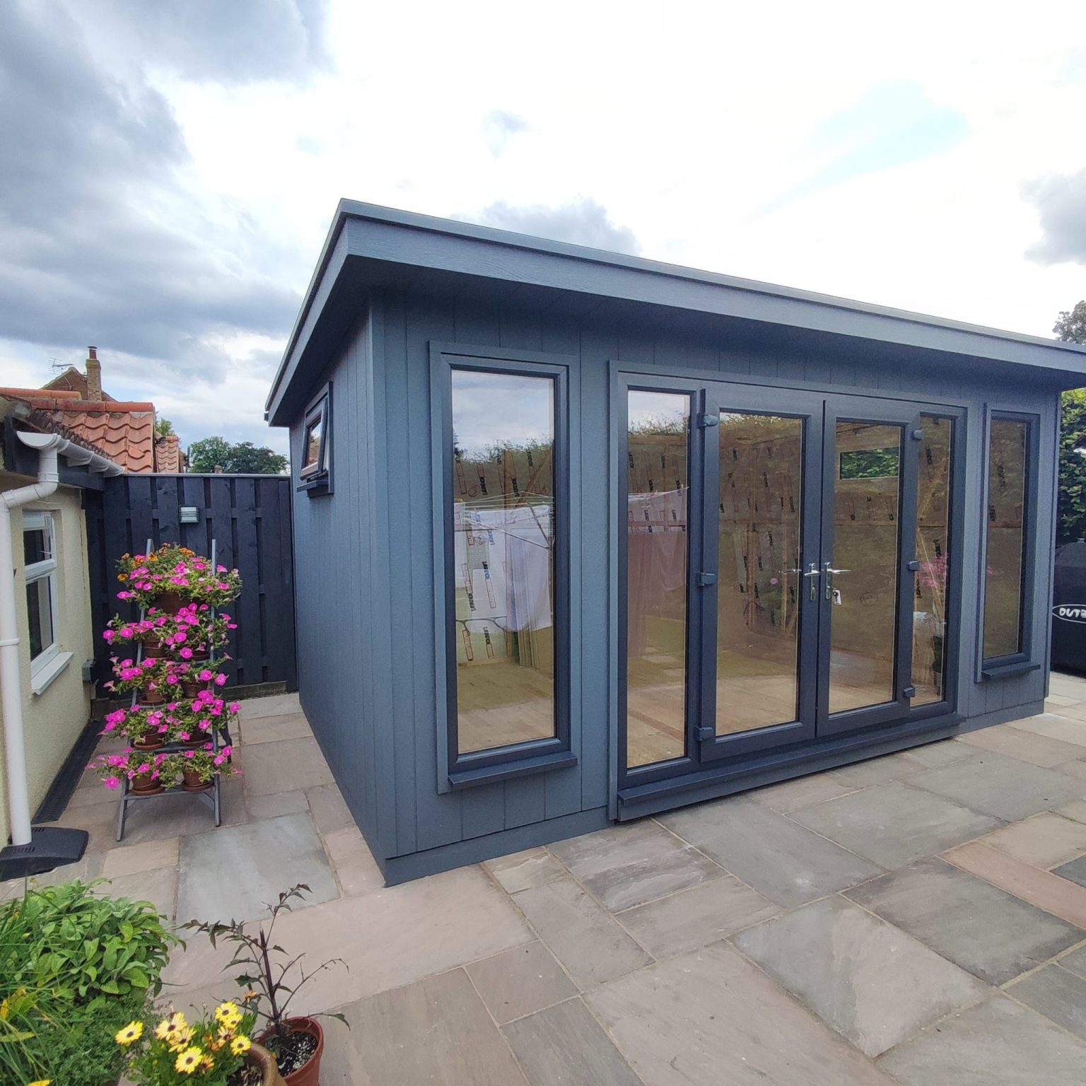 grey strongcore garden room