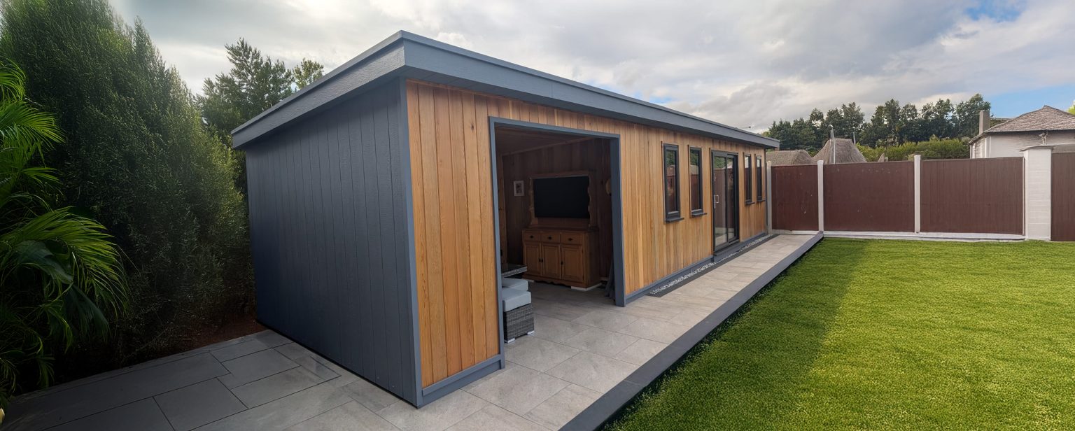 Timber garden building
