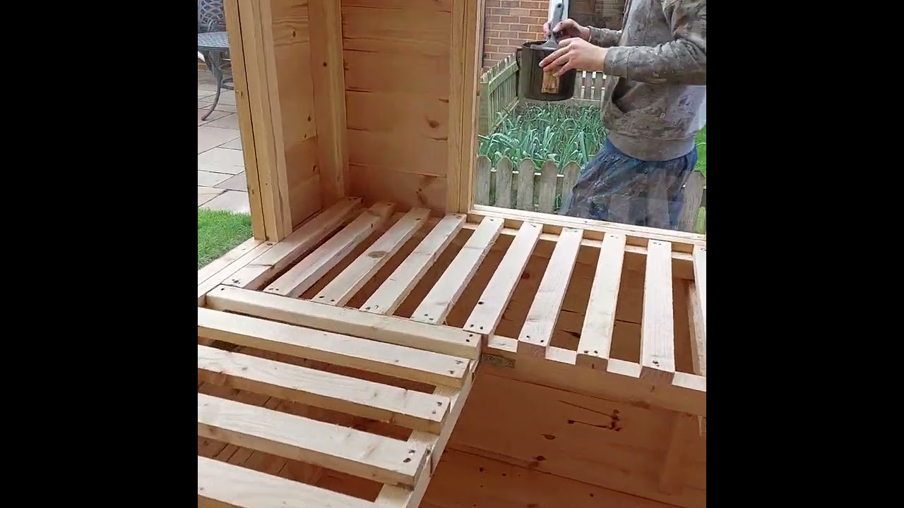 Storage and potting shed video