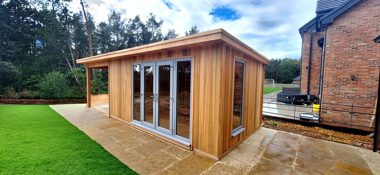Bespoke cedarwood garden building Wynyard
