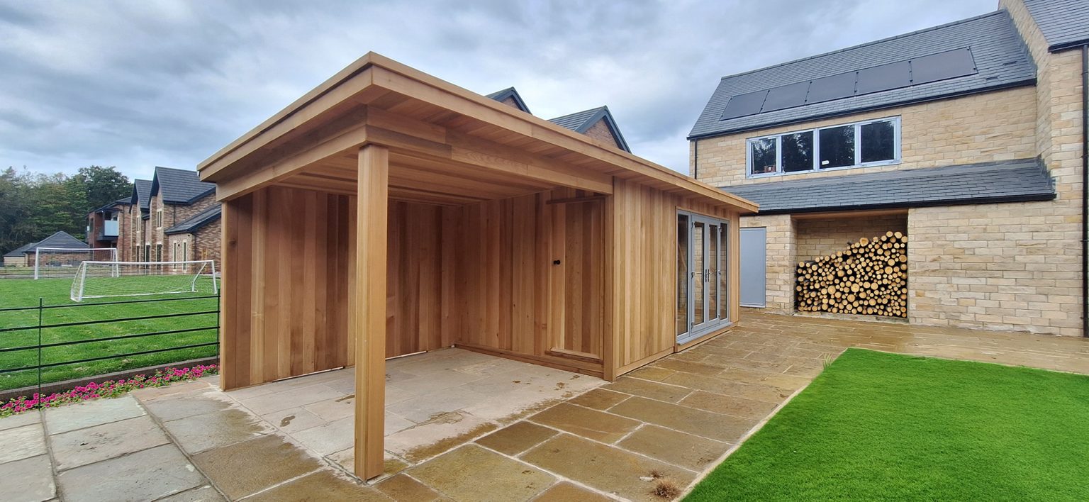 Bespoke cedarwood garden building Wynyard